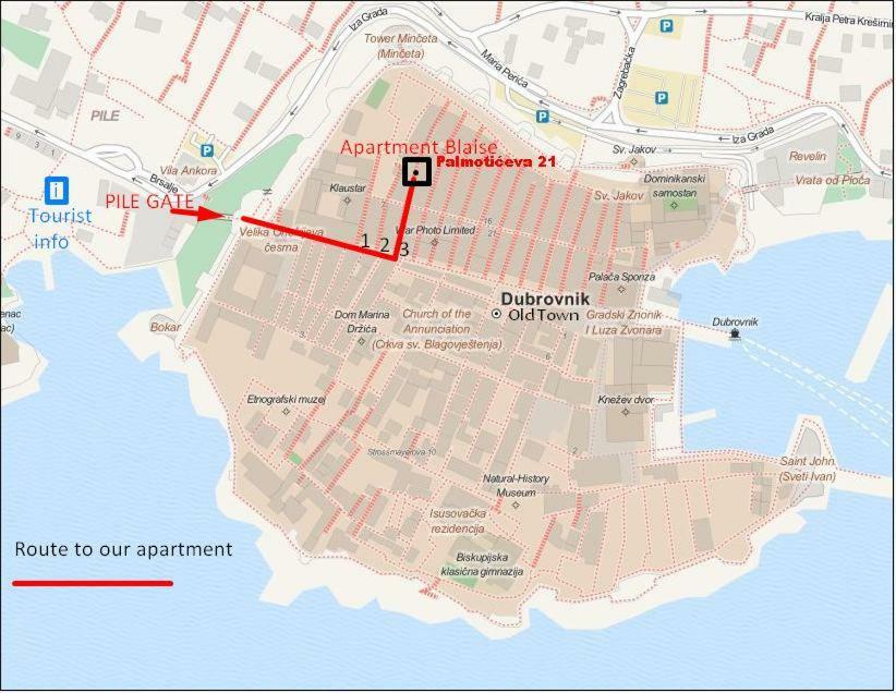 Apartment Blaise-Old Town Dubrovnik Dış mekan fotoğraf